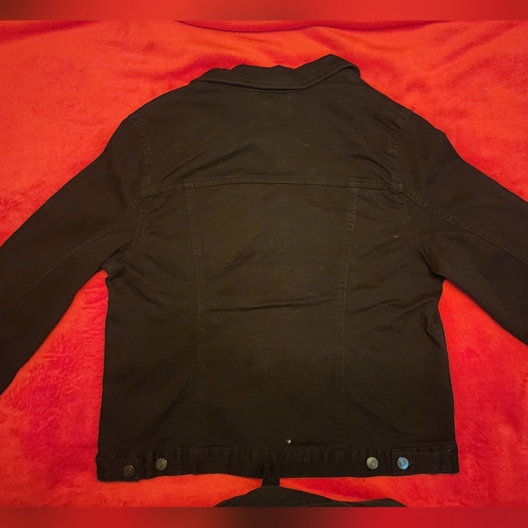 A Black Women's Time And Tru Jacket sz 16-18, XL - Picture 1 of 6